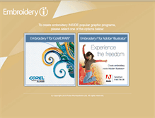 Tablet Screenshot of embroideryi2.com